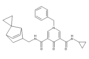 1-benzyl-N-cyclopropyl-4-keto-N'-(spiro[bicyclo[2.2.1]hept-2-ene-7,1'-cyclopropane]-5-ylmethyl)dinicotinamide