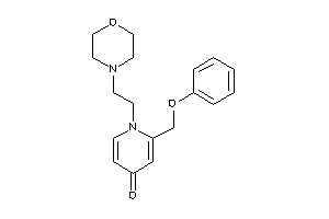 1-(2-morpholinoethyl)-2-(phenoxymethyl)-4-pyridone