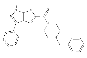 (4-benzylpiperazino)-(3-phenyl-1H-thieno[2,3-c]pyrazol-5-yl)methanone