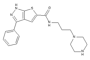 3-phenyl-N-(3-piperazinopropyl)-1H-thieno[2,3-c]pyrazole-5-carboxamide