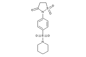 Image of 1,1-diketo-2-(4-piperidinosulfonylphenyl)-1,2-thiazolidin-3-one