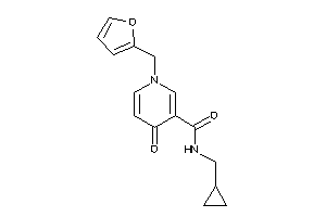 N-(cyclopropylmethyl)-1-(2-furfuryl)-4-keto-nicotinamide