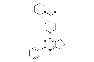 [1-(2-phenyl-6,7-dihydro-5H-cyclopenta[d]pyrimidin-4-yl)-4-piperidyl]-piperidino-methanone