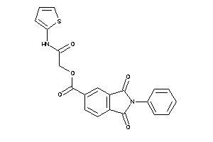 Image of 1,3-diketo-2-phenyl-isoindoline-5-carboxylic Acid [2-keto-2-(2-thienylamino)ethyl] Ester