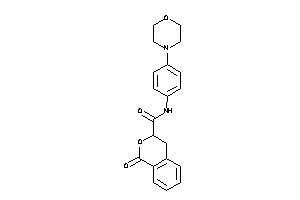 1-keto-N-(4-morpholinophenyl)isochroman-3-carboxamide