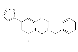 3-benzyl-8-(2-thienyl)-2,4,7,8-tetrahydropyrido[2,1-b][1,3,5]thiadiazin-6-one