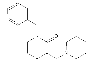 1-benzyl-3-(piperidinomethyl)-2-piperidone