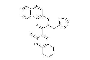N-(2-furfuryl)-2-keto-N-(3-quinolylmethyl)-5,6,7,8-tetrahydro-1H-quinoline-3-carboxamide