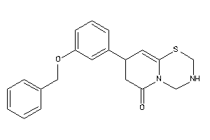 8-(3-benzoxyphenyl)-3,4,7,8-tetrahydro-2H-pyrido[2,1-b][1,3,5]thiadiazin-6-one