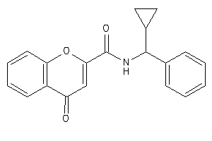 N-[cyclopropyl(phenyl)methyl]-4-keto-chromene-2-carboxamide