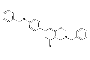 8-(4-benzoxyphenyl)-3-benzyl-2,4,7,8-tetrahydropyrido[2,1-b][1,3,5]thiadiazin-6-one