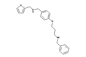 Image of Benzyl-[3-[4-[(2-furfurylamino)methyl]phenoxy]propyl]amine