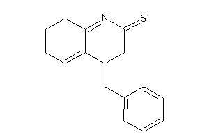4-benzyl-4,6,7,8-tetrahydro-3H-quinoline-2-thione