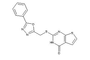 2-[(5-phenyl-1,3,4-oxadiazol-2-yl)methylthio]-3H-thieno[2,3-d]pyrimidin-4-one