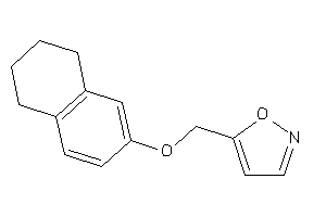 5-(tetralin-6-yloxymethyl)isoxazole