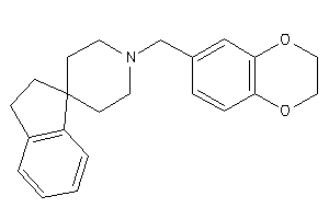 1'-(2,3-dihydro-1,4-benzodioxin-7-ylmethyl)spiro[indane-1,4'-piperidine]