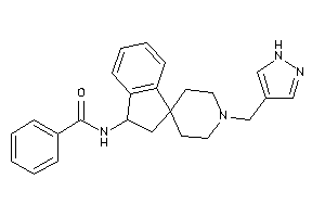 N-[1'-(1H-pyrazol-4-ylmethyl)spiro[indane-3,4'-piperidine]-1-yl]benzamide