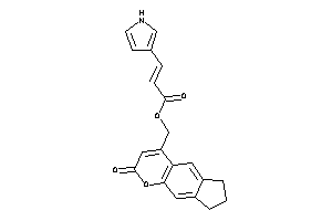 3-(1H-pyrrol-3-yl)acrylic Acid (2-keto-7,8-dihydro-6H-cyclopenta[g]chromen-4-yl)methyl Ester