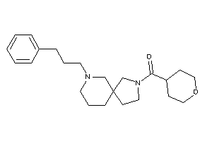 [7-(3-phenylpropyl)-3,7-diazaspiro[4.5]decan-3-yl]-tetrahydropyran-4-yl-methanone