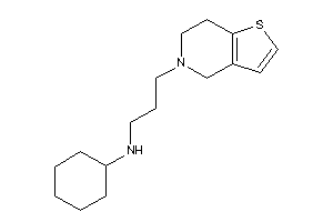 Cyclohexyl-[3-(6,7-dihydro-4H-thieno[3,2-c]pyridin-5-yl)propyl]amine