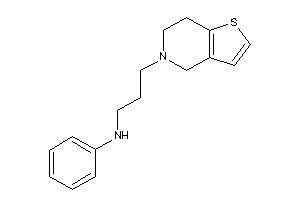 3-(6,7-dihydro-4H-thieno[3,2-c]pyridin-5-yl)propyl-phenyl-amine