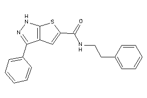 N-phenethyl-3-phenyl-1H-thieno[2,3-c]pyrazole-5-carboxamide