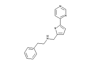 Image of Phenethyl-[[5-(4-pyrimidyl)-2-thienyl]methyl]amine