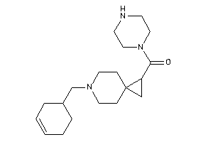 [6-(cyclohex-3-en-1-ylmethyl)-6-azaspiro[2.5]octan-2-yl]-piperazino-methanone