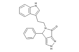 5-[2-(1H-indol-3-yl)ethyl]-4-phenyl-2,4-dihydropyrrolo[3,4-c]pyrazol-6-one