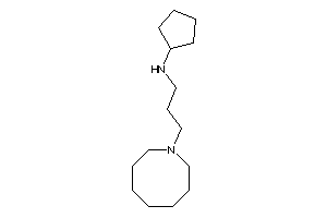 3-(azocan-1-yl)propyl-cyclopentyl-amine