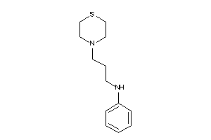 Phenyl(3-thiomorpholinopropyl)amine