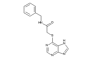 N-benzyl-2-(7H-purin-6-ylthio)acetamide