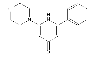 Image of 2-morpholino-6-phenyl-4-pyridone