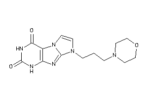 6-(3-morpholinopropyl)-4H-purino[7,8-a]imidazole-1,3-quinone