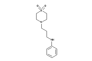 3-(1,1-diketo-1,4-thiazinan-4-yl)propyl-phenyl-amine