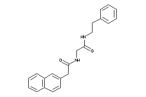 2-[[2-(2-naphthyl)acetyl]amino]-N-phenethyl-acetamide