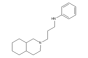 3-(3,4,4a,5,6,7,8,8a-octahydro-1H-isoquinolin-2-yl)propyl-phenyl-amine