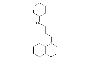 3-(3,4,4a,5,6,7,8,8a-octahydro-2H-quinolin-1-yl)propyl-cyclohexyl-amine