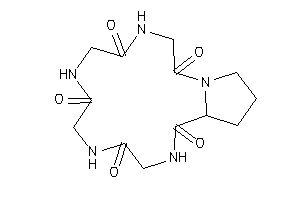 Image of 1,4,7,10,13-pentazabicyclo[13.3.0]octadecane-2,5,8,11,14-pentone
