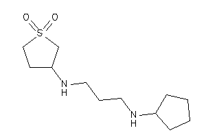 Cyclopentyl-[3-[(1,1-diketothiolan-3-yl)amino]propyl]amine