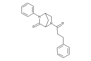 Image of 5-hydrocinnamoyl-2-phenyl-2,5-diazabicyclo[2.2.1]heptan-3-one