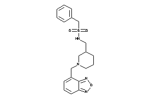 N-[[1-(benzofurazan-4-ylmethyl)-3-piperidyl]methyl]-1-phenyl-methanesulfonamide