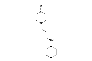Cyclohexyl-[3-(1-keto-1,4-thiazinan-4-yl)propyl]amine