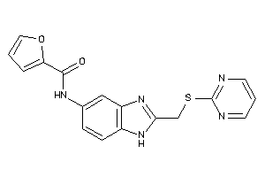 N-[2-[(2-pyrimidylthio)methyl]-1H-benzimidazol-5-yl]-2-furamide