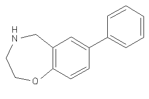 7-phenyl-2,3,4,5-tetrahydro-1,4-benzoxazepine