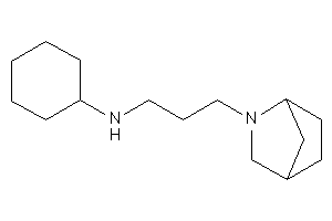 3-(5-azabicyclo[2.2.1]heptan-5-yl)propyl-cyclohexyl-amine