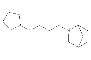 3-(5-azabicyclo[2.2.1]heptan-5-yl)propyl-cyclopentyl-amine