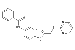 N-[2-[(2-pyrimidylthio)methyl]-1H-benzimidazol-5-yl]benzamide