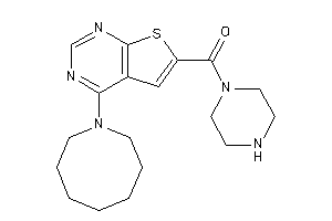 [4-(azocan-1-yl)thieno[2,3-d]pyrimidin-6-yl]-piperazino-methanone