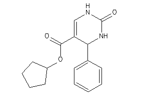 2-keto-4-phenyl-3,4-dihydro-1H-pyrimidine-5-carboxylic Acid Cyclopentyl Ester